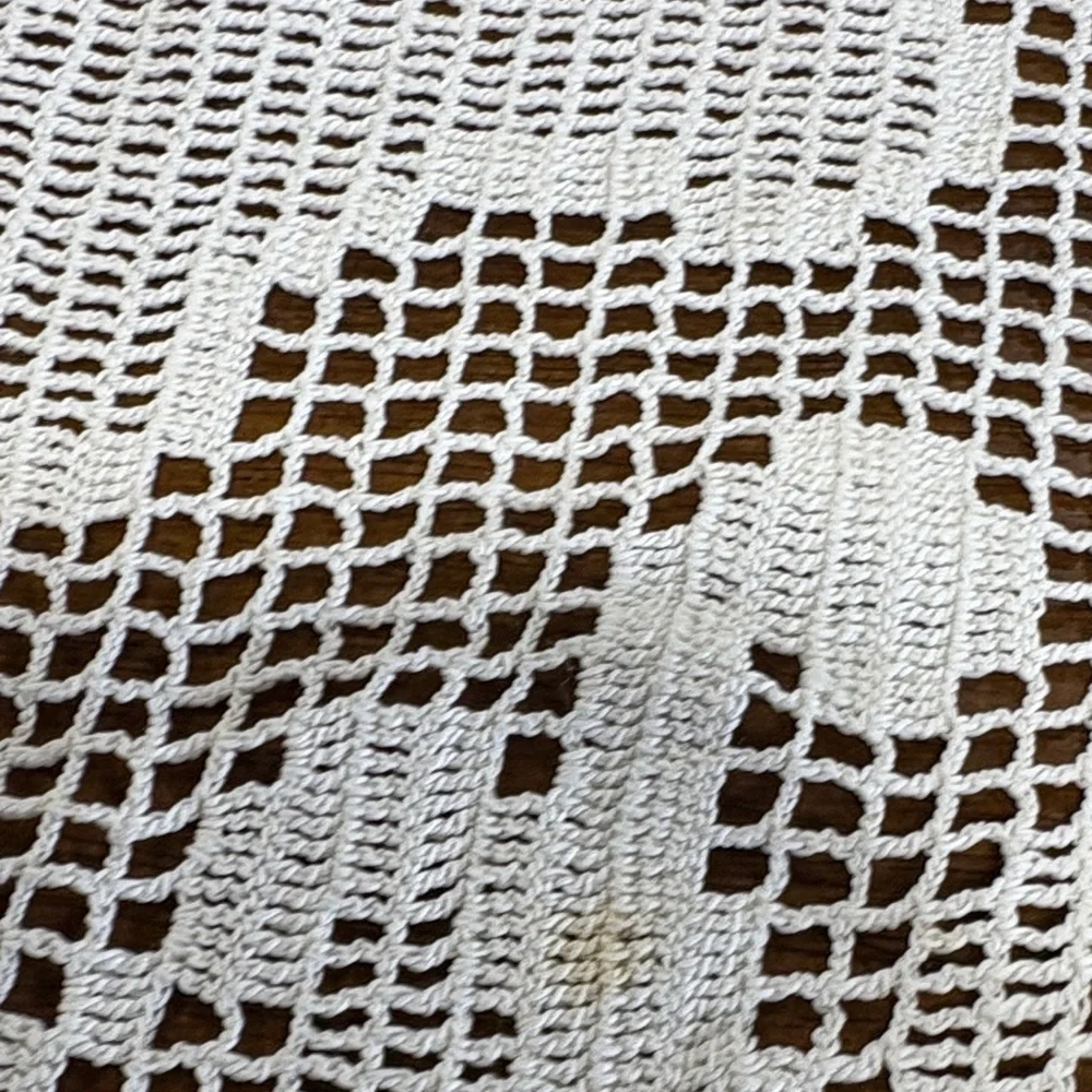 Elegant White Lace Doily